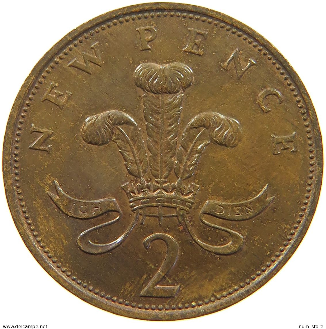 GREAT BRITAIN 2 PENCE 1978 Elisabeth II. (1952-) #s060 0725 - E. 2 Pence