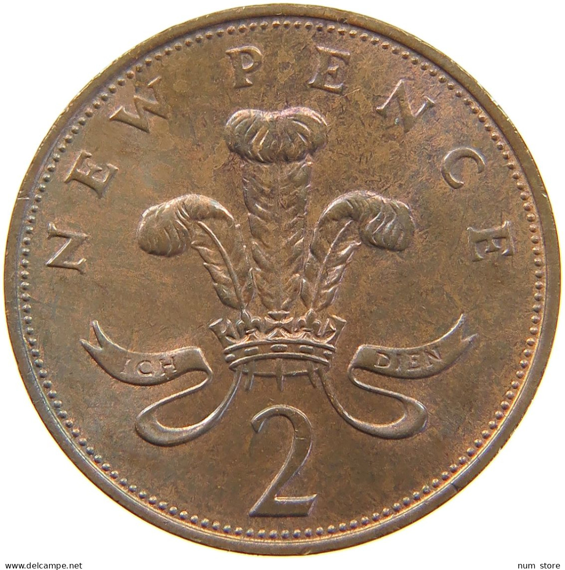 GREAT BRITAIN 2 PENCE 1971 Elisabeth II. (1952-) #s060 0775 - E. 2 Pence