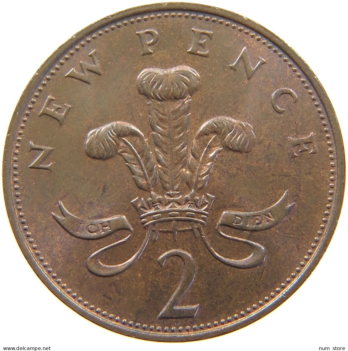 GREAT BRITAIN 2 PENCE 1971 Elisabeth II. (1952-) #s060 0771 - E. 2 Pence