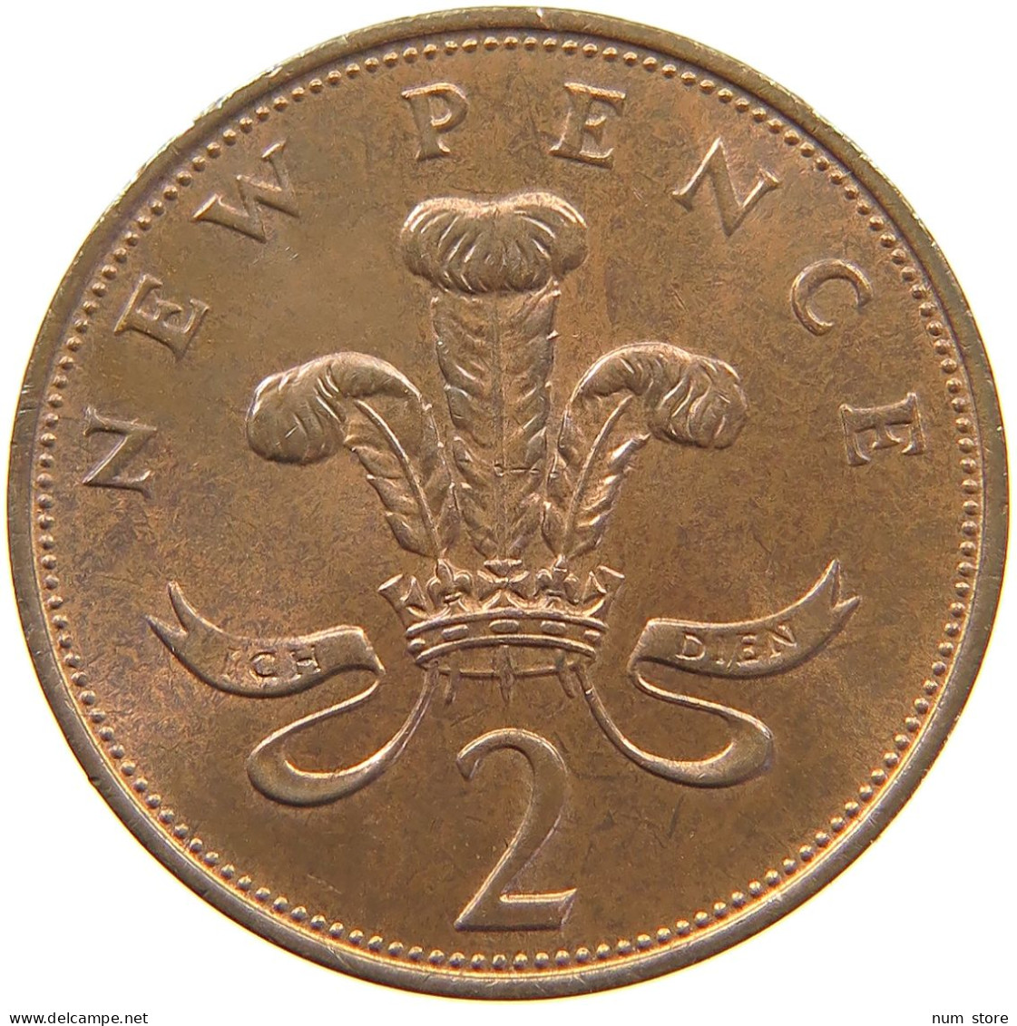 GREAT BRITAIN 2 PENCE 1971 Elisabeth II. (1952-) #s060 0745 - E. 2 Pence