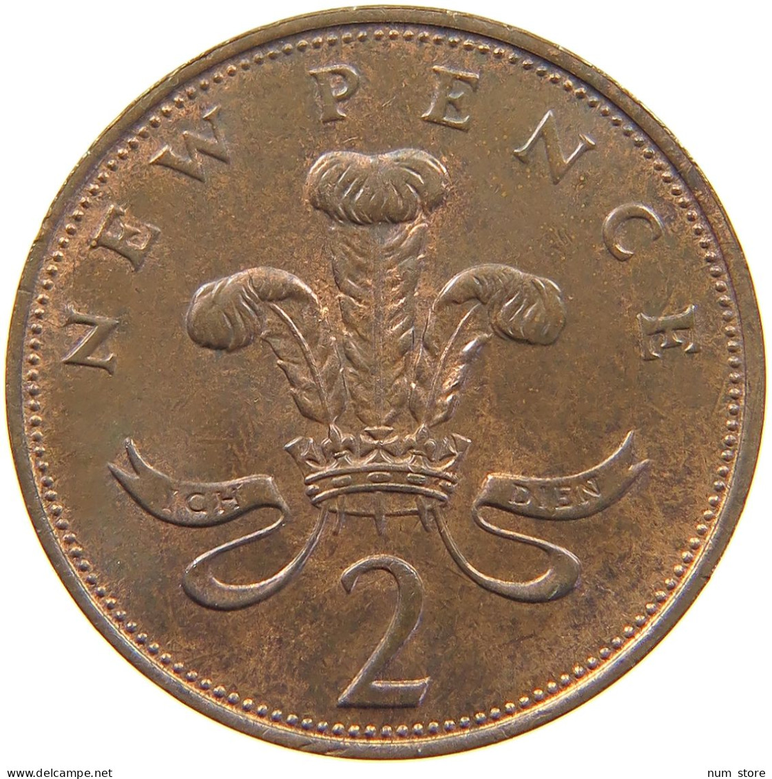 GREAT BRITAIN 2 PENCE 1971 Elisabeth II. (1952-) #s060 0735 - E. 2 Pence