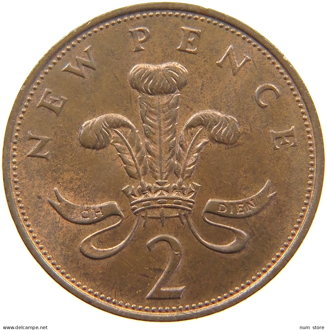 GREAT BRITAIN 2 PENCE 1971 Elisabeth II. (1952-) #s060 0739 - E. 2 Pence