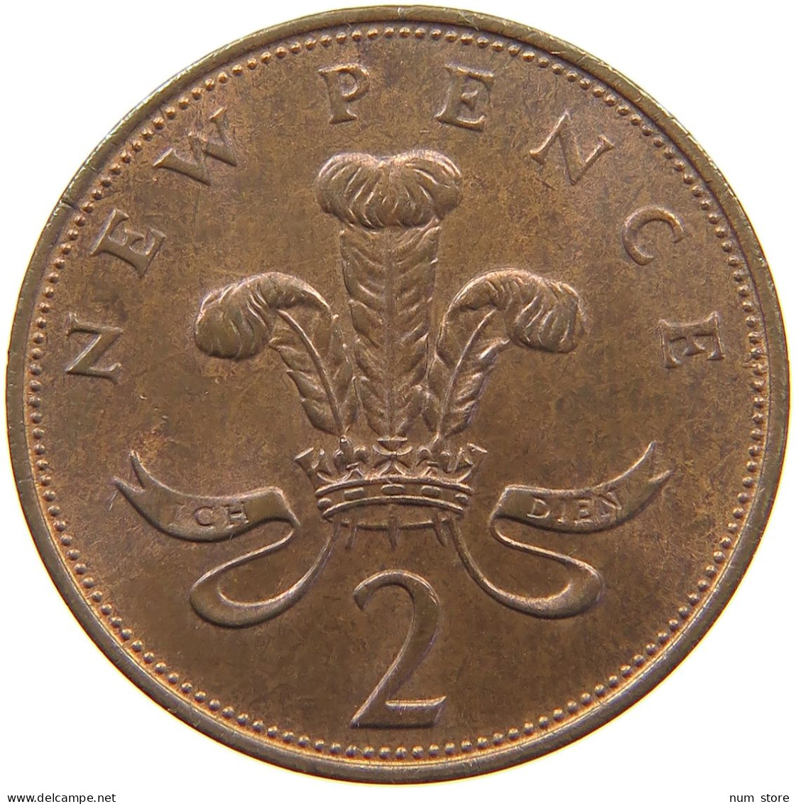 GREAT BRITAIN 2 PENCE 1971 Elisabeth II. (1952-) #s060 0727 - E. 2 Pence