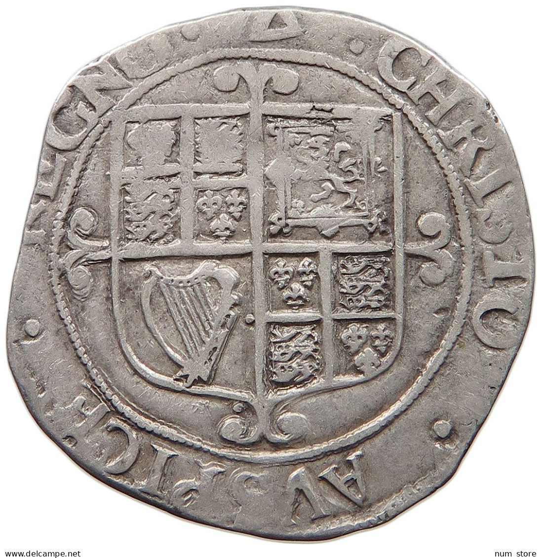 GREAT BRITAIN 12 PENCE  CHARLES I. (1625-1649) #t107 0257 - 1485-1662 : Tudor / Stuart