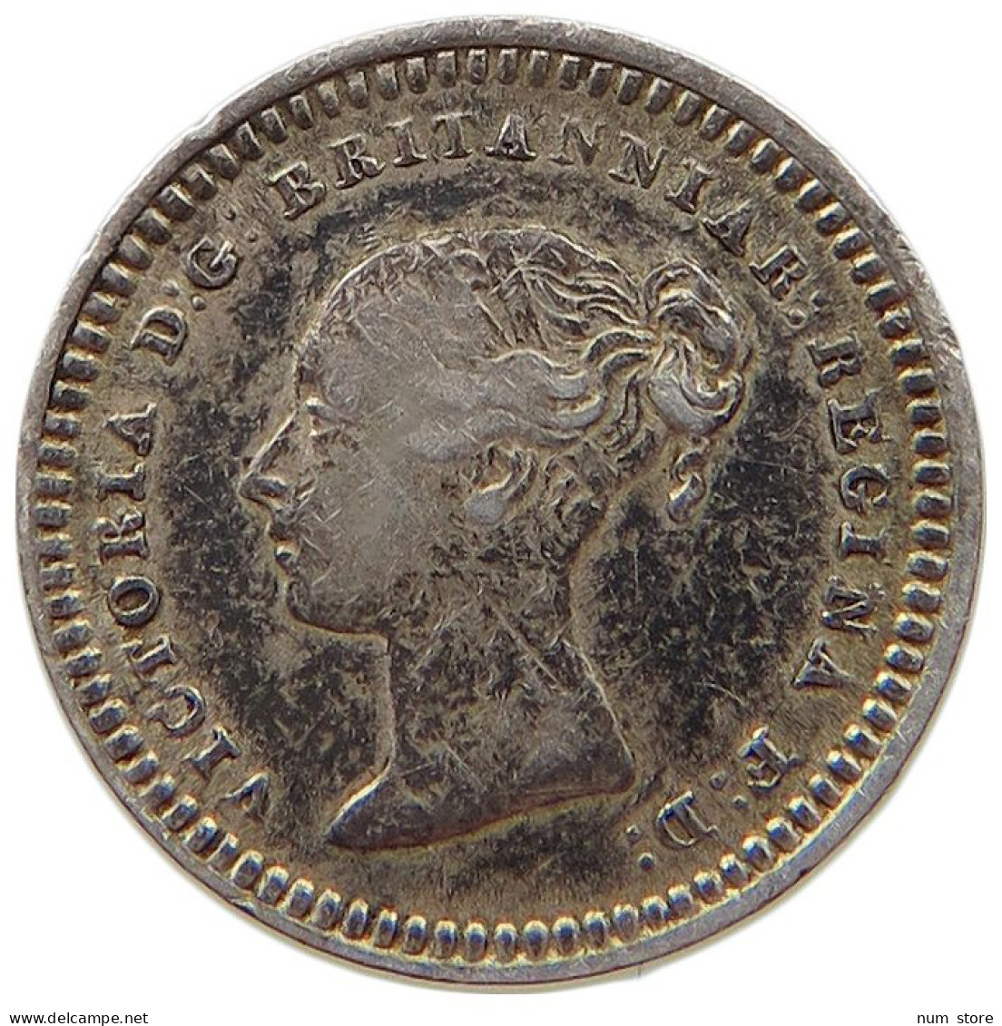 GREAT BRITAIN 1 1/2 PENCE 1842 Victoria 1837-1901 #t078 0511 - E. 1 1/2 - 2 Pence