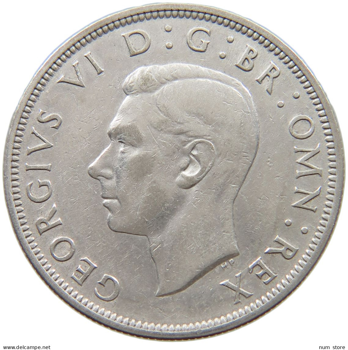 GREAT BRITAIN HALF CROWN 1946 George VI. (1936-1952) #a082 0045 - K. 1/2 Crown