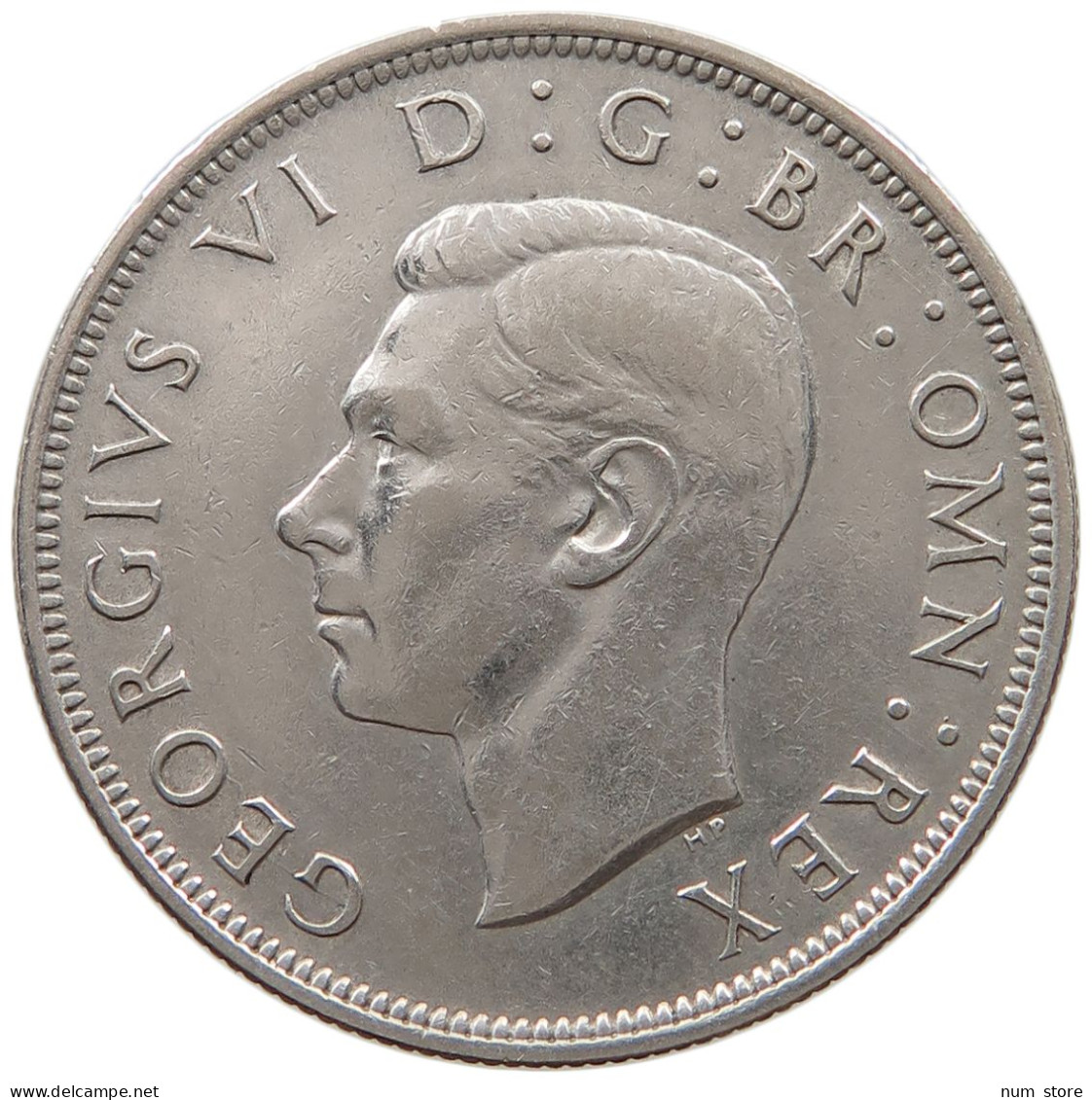 GREAT BRITAIN HALF CROWN 1946 George VI. (1936-1952) #a052 0057 - K. 1/2 Crown