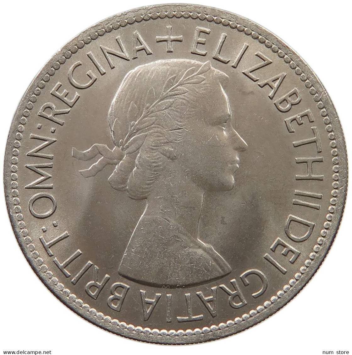 GREAT BRITAIN HALF CROWN 1953 Elisabeth II. (1952-) #s060 0793 - K. 1/2 Crown