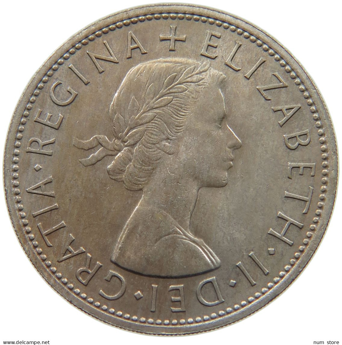 GREAT BRITAIN HALF CROWN 1961 Elisabeth II. (1952-) #c022 0773 - K. 1/2 Crown