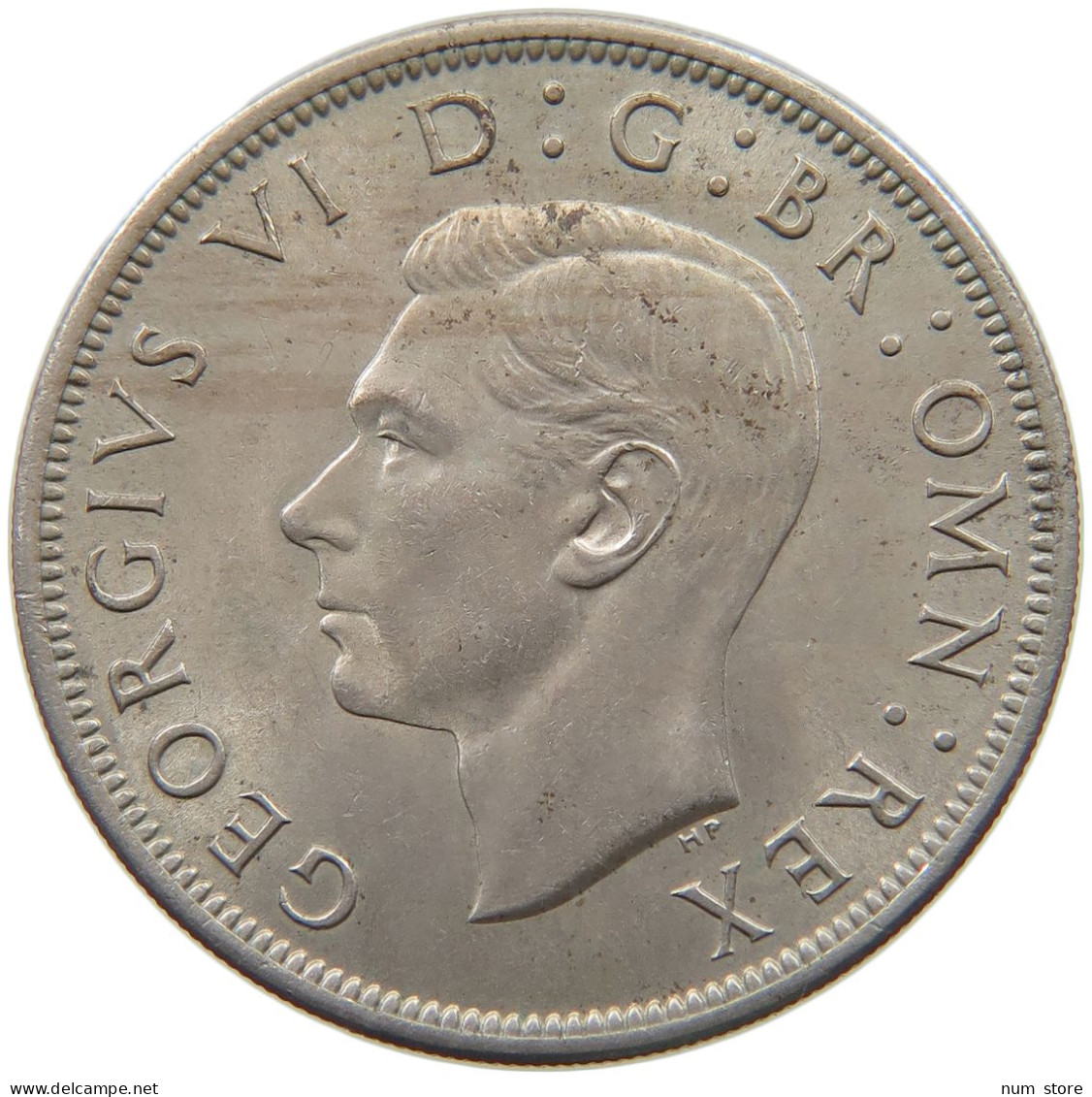 GREAT BRITAIN HALF CROWN 1948 George VI. (1936-1952) #a042 0493 - K. 1/2 Crown