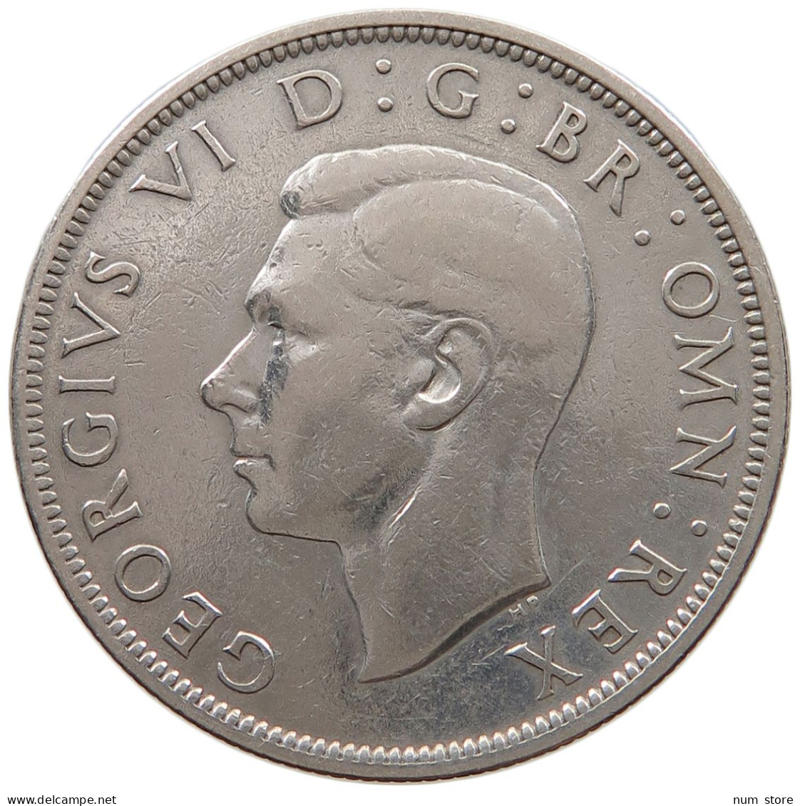 GREAT BRITAIN HALF CROWN 1945 George VI. (1936-1952) #a052 0051 - K. 1/2 Crown