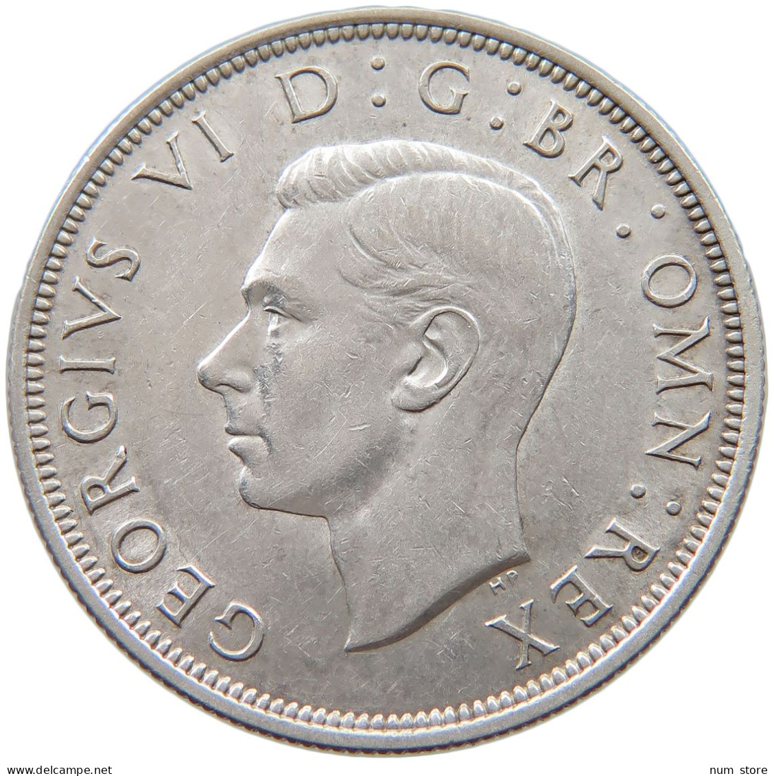 GREAT BRITAIN HALF CROWN 1944 George VI. (1936-1952) #s048 0101 - K. 1/2 Crown