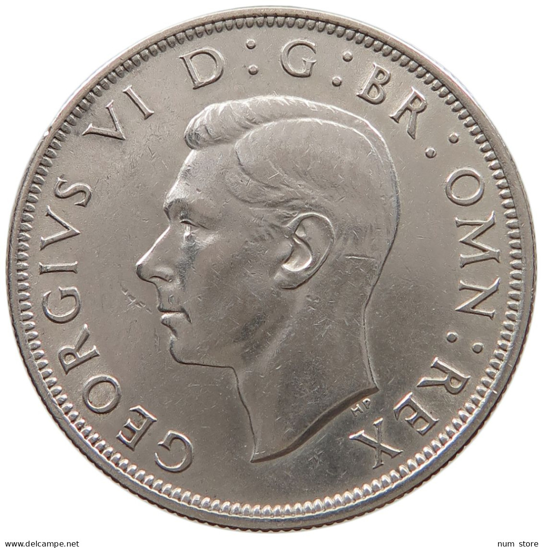 GREAT BRITAIN HALF CROWN 1945 George VI. (1936-1952) #a052 0061 - K. 1/2 Crown