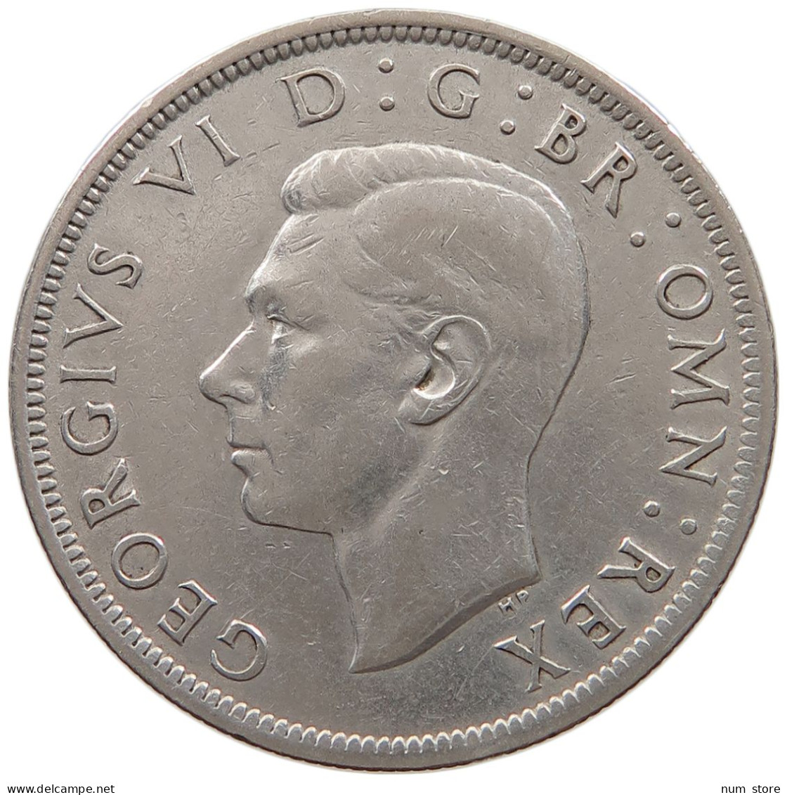 GREAT BRITAIN HALF CROWN 1942 George VI. (1936-1952) #a052 0045 - K. 1/2 Crown