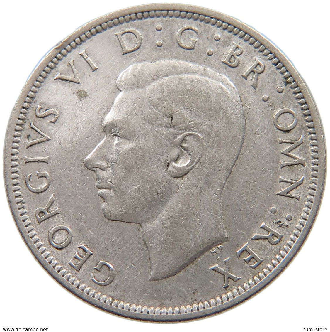 GREAT BRITAIN HALF CROWN 1942 George VI. (1936-1952) #c080 0005 - K. 1/2 Crown