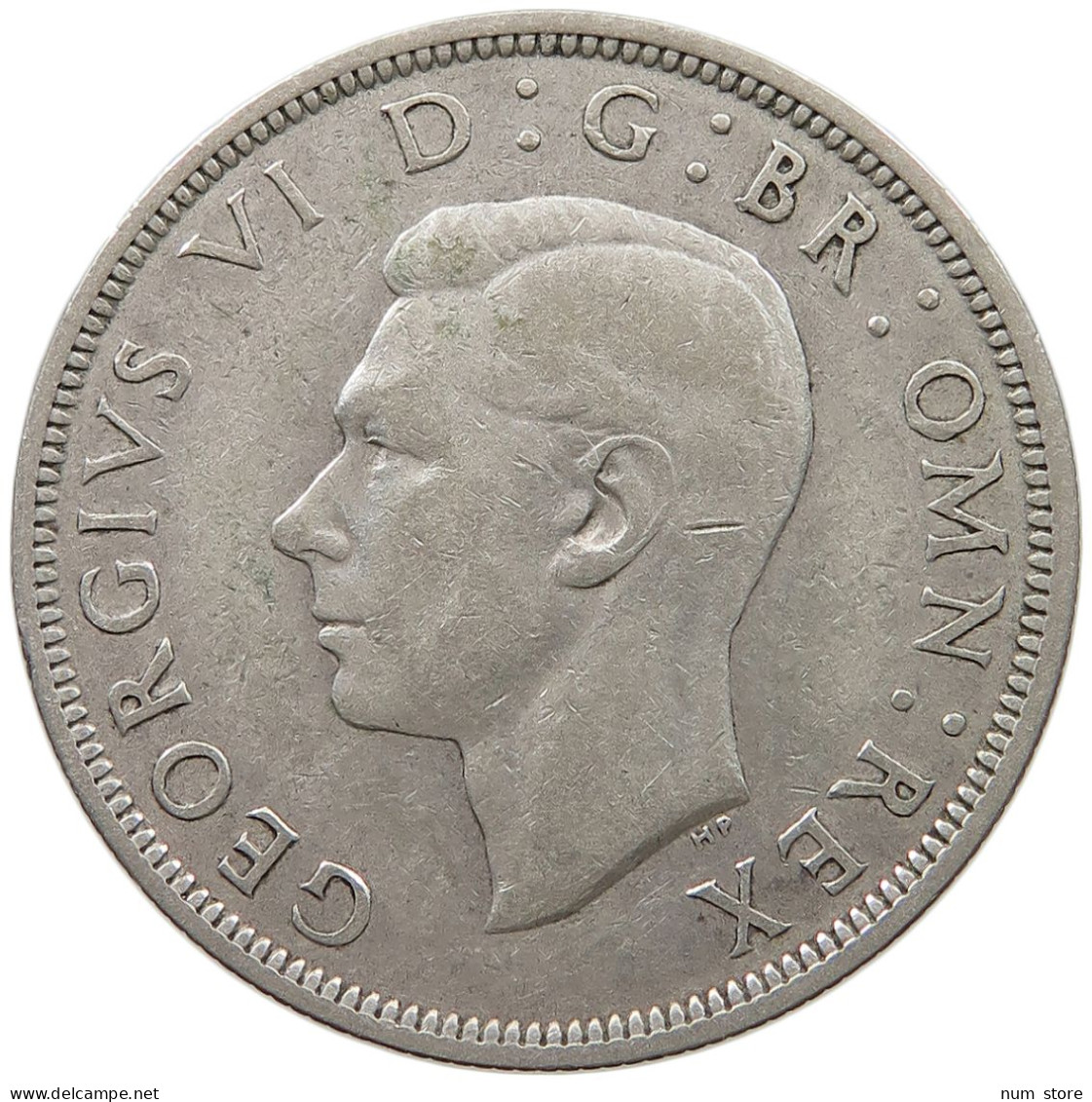 GREAT BRITAIN HALF CROWN 1940 George VI. (1936-1952) #s060 0797 - K. 1/2 Crown