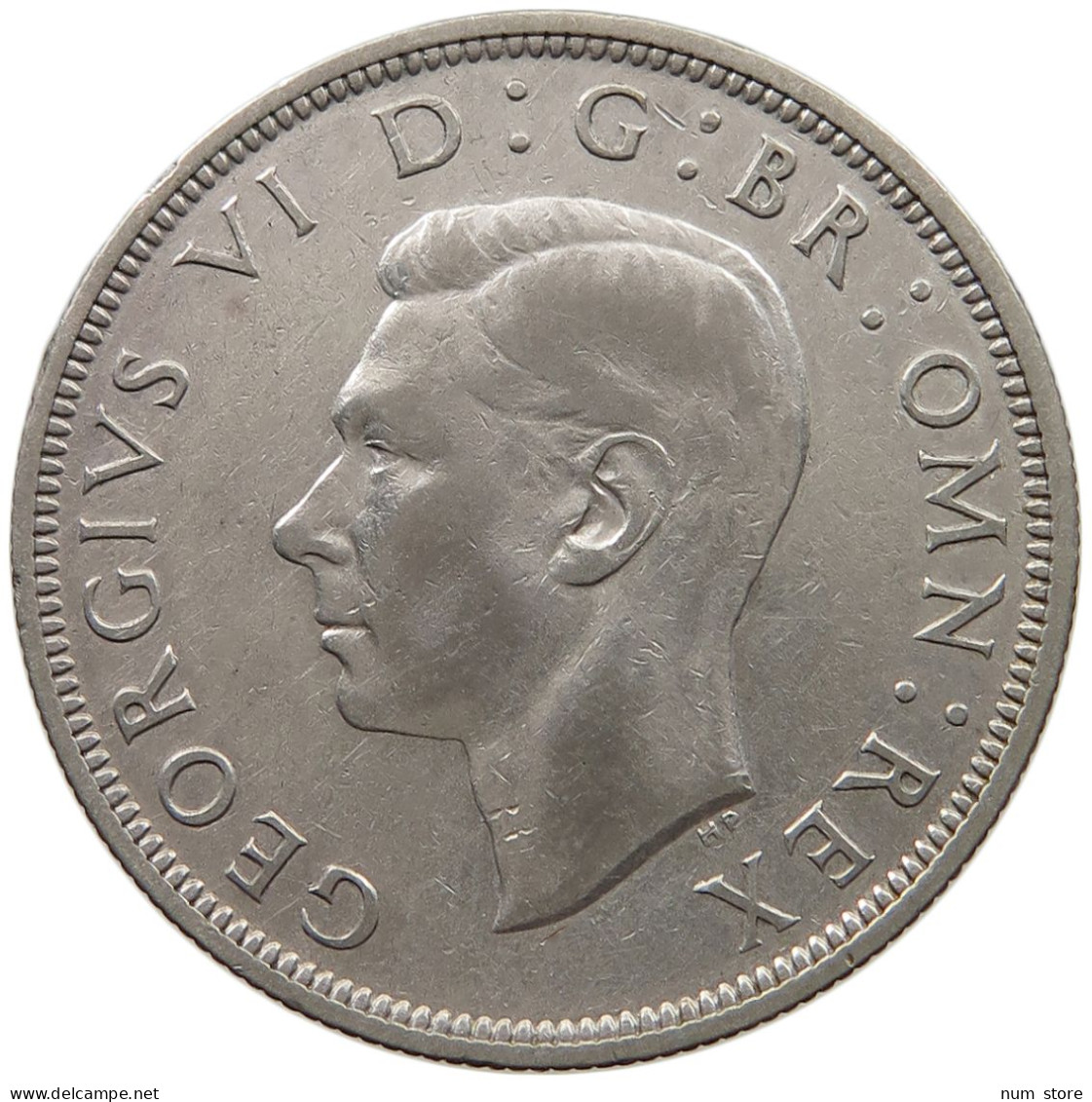 GREAT BRITAIN HALF CROWN 1940 George VI. (1936-1952) #c001 0311 - K. 1/2 Crown