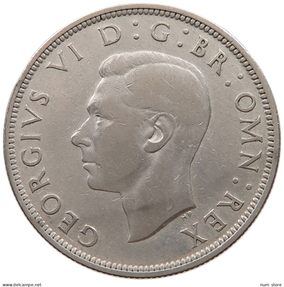 GREAT BRITAIN HALF CROWN 1940 George VI. (1936-1952) #a052 0047 - K. 1/2 Crown