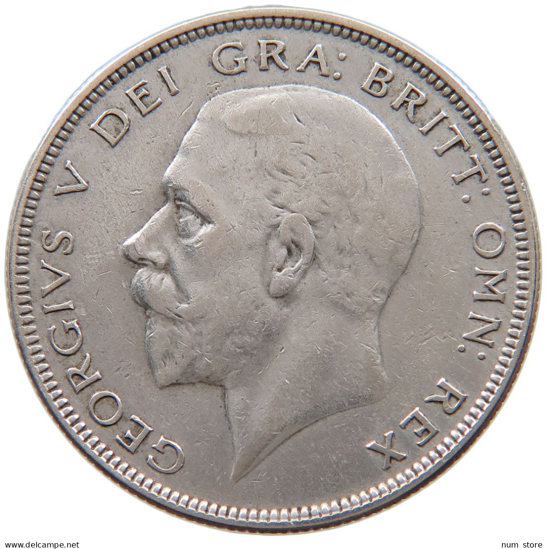 GREAT BRITAIN HALF CROWN 1936 George VI. (1936-1952) #a052 0077 - K. 1/2 Crown