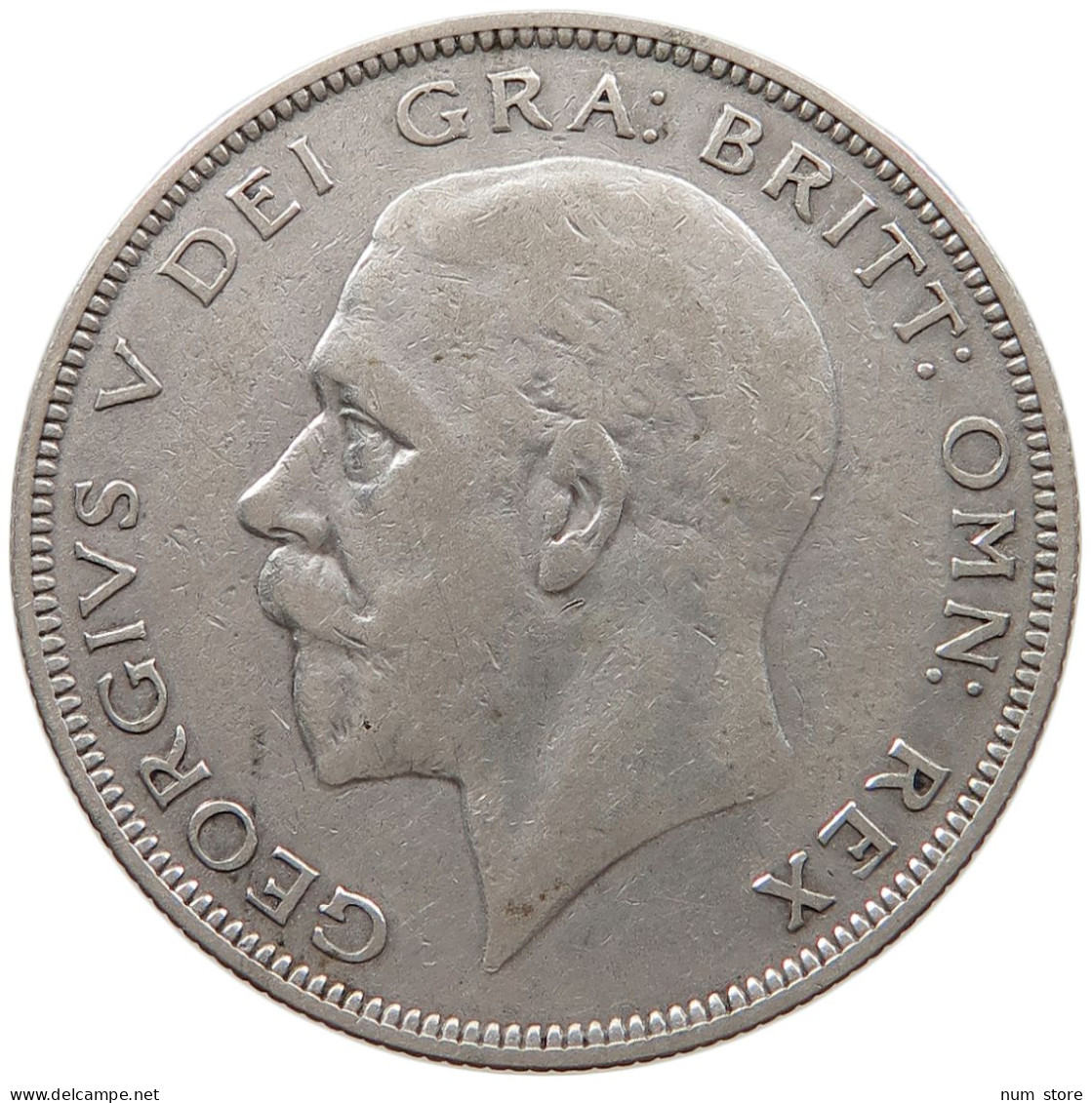 GREAT BRITAIN HALF CROWN 1933 George V. (1910-1936) #s031 0031 - K. 1/2 Crown