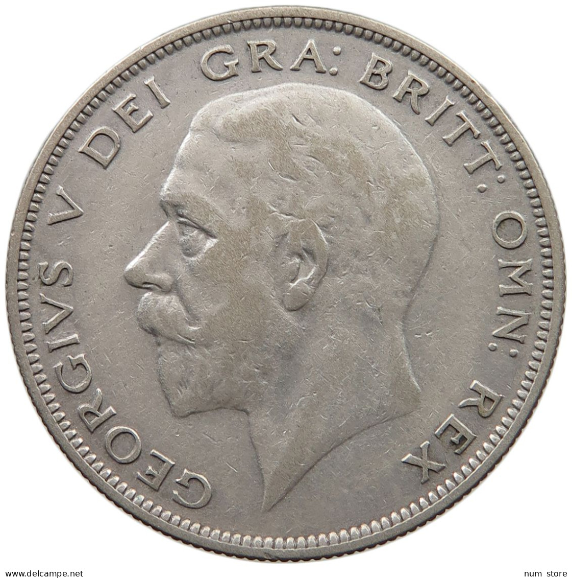 GREAT BRITAIN HALF CROWN 1929 George V. (1910-1936) #c001 0307 - K. 1/2 Crown
