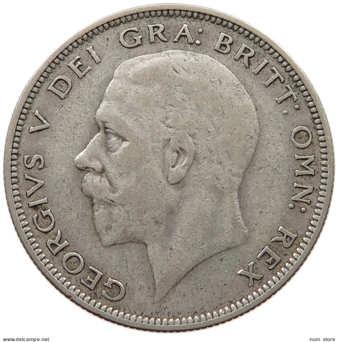 GREAT BRITAIN HALF CROWN 1935 George V. (1910-1936) #c049 0319 - K. 1/2 Crown