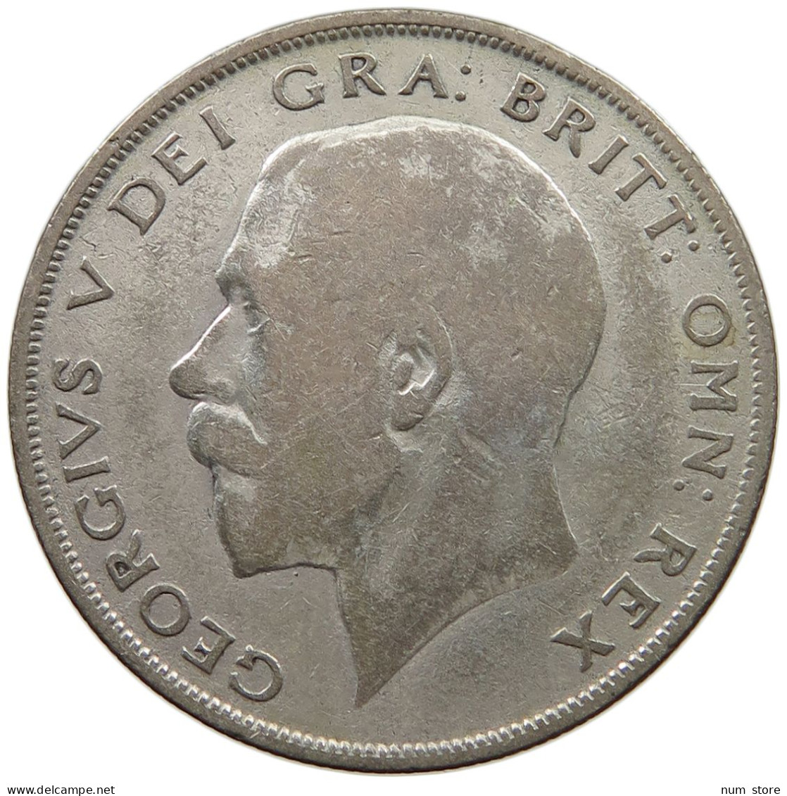 GREAT BRITAIN HALF CROWN 1922 George V. (1910-1936) #c001 0309 - K. 1/2 Crown
