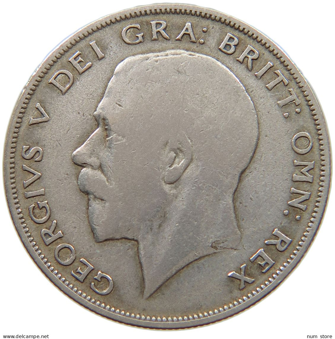GREAT BRITAIN HALF CROWN 1922 George V. (1910-1936) #c048 0215 - K. 1/2 Crown