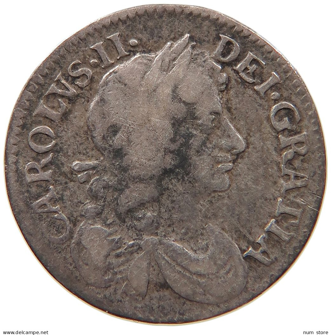 GREAT BRITAIN FOURPENCE 4 PENCE 1684 Charles II (1660-1685) #t021 0265 - G. 4 Pence/ Groat
