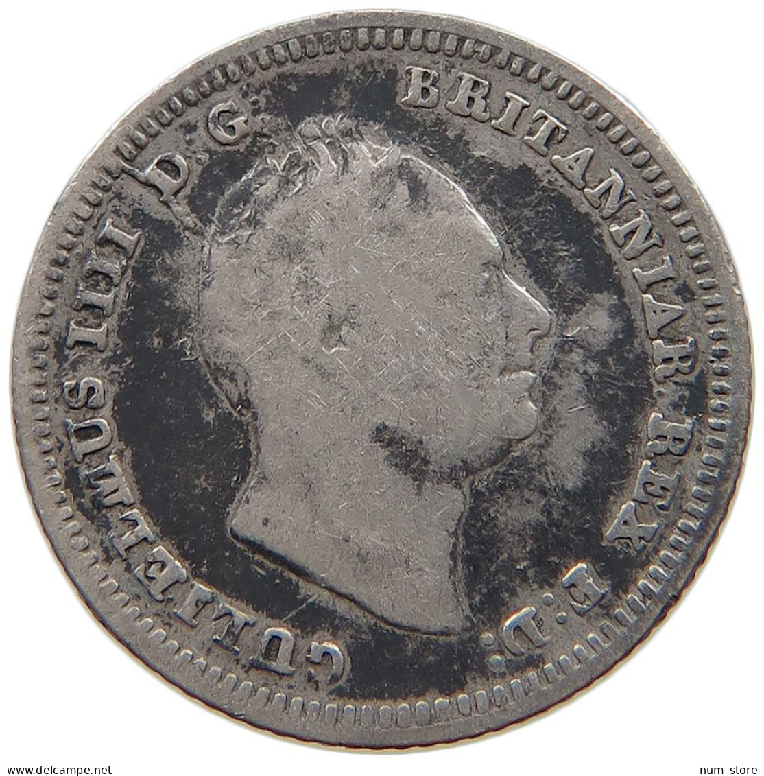 GREAT BRITAIN FOURPENCE 1837 Victoria 1837-1901 #c058 0287 - G. 4 Pence/ Groat