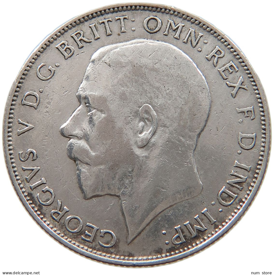 GREAT BRITAIN FLORIN 1923 George V. (1910-1936) #t159 0201 - J. 1 Florin / 2 Schillings