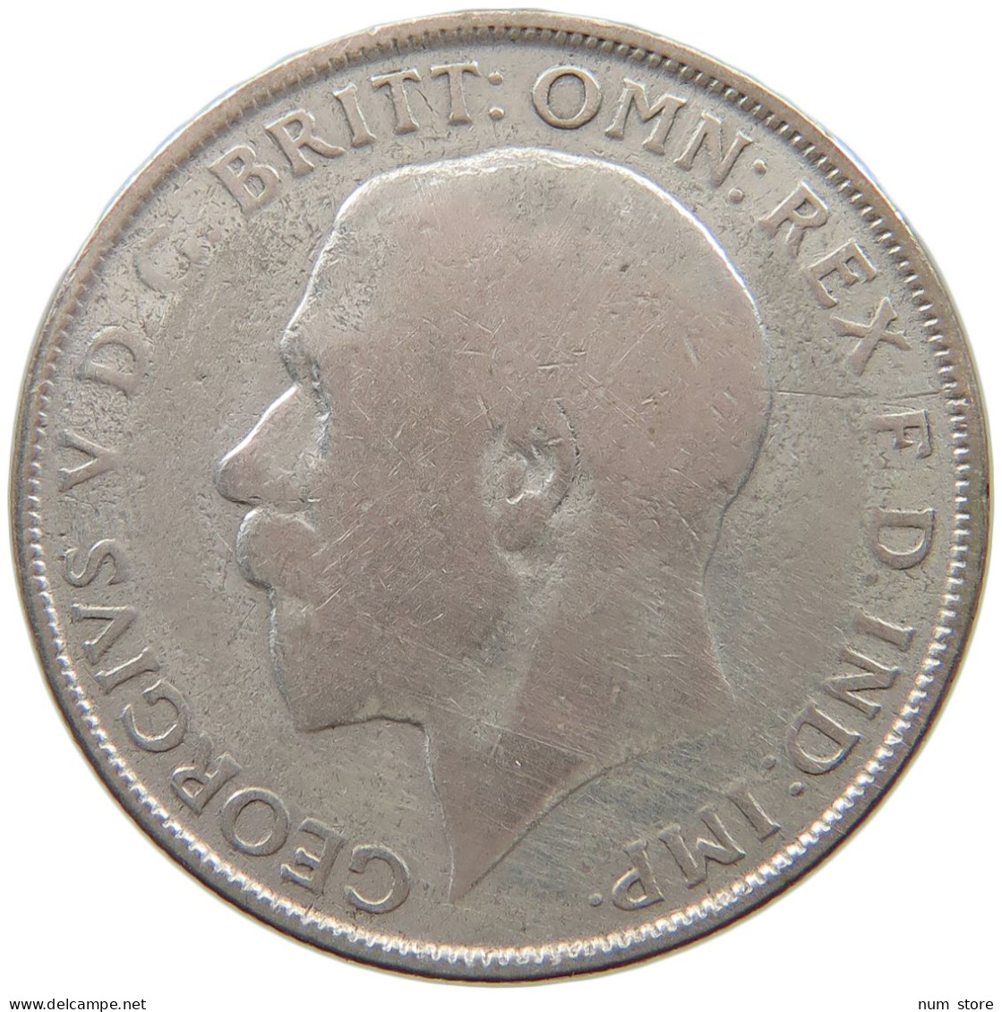 GREAT BRITAIN FLORIN 1923 George V. (1910-1936) #a068 0717 - J. 1 Florin / 2 Shillings