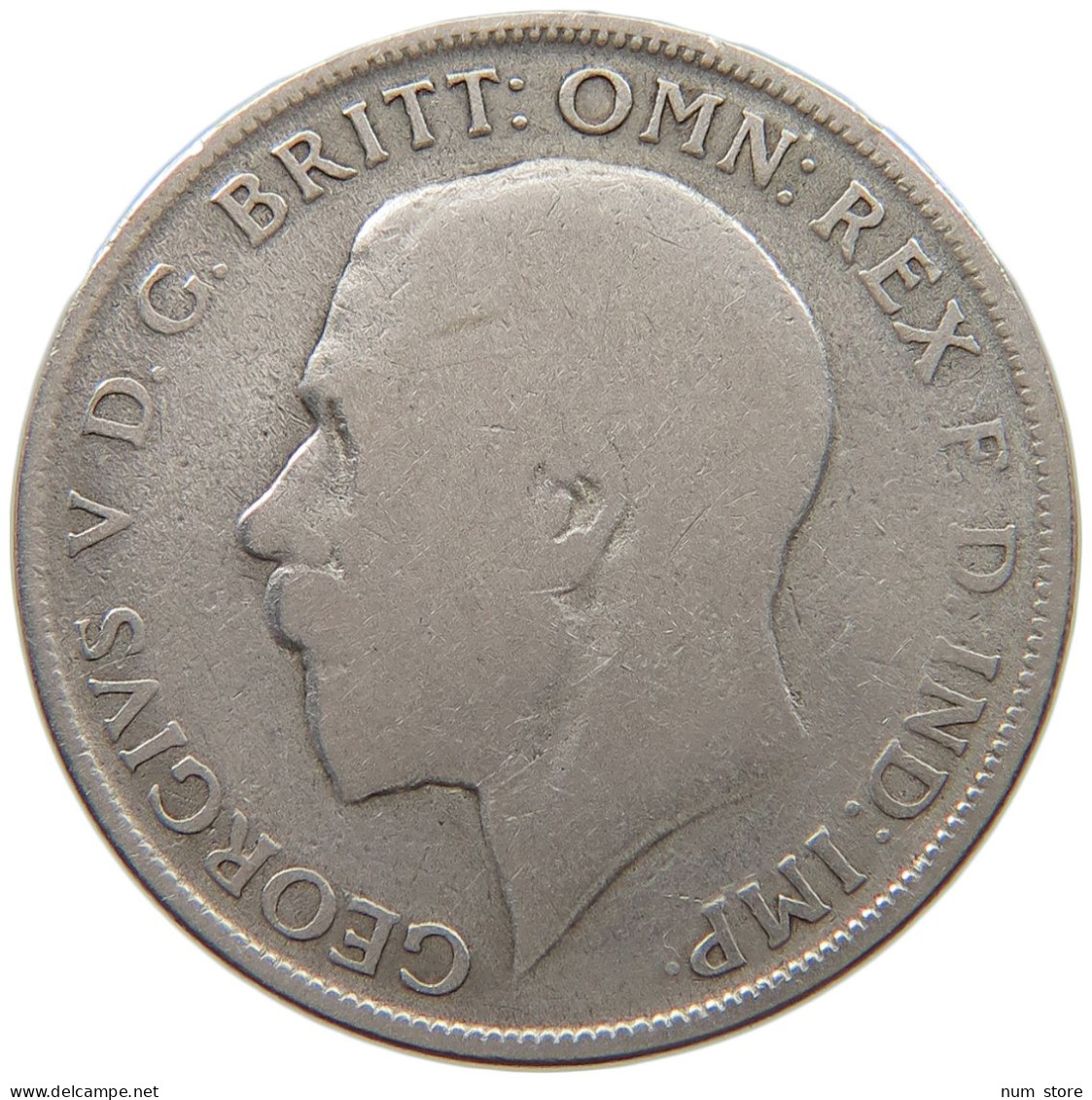 GREAT BRITAIN FLORIN 1922 George V. (1910-1936) #c081 0639 - J. 1 Florin / 2 Shillings