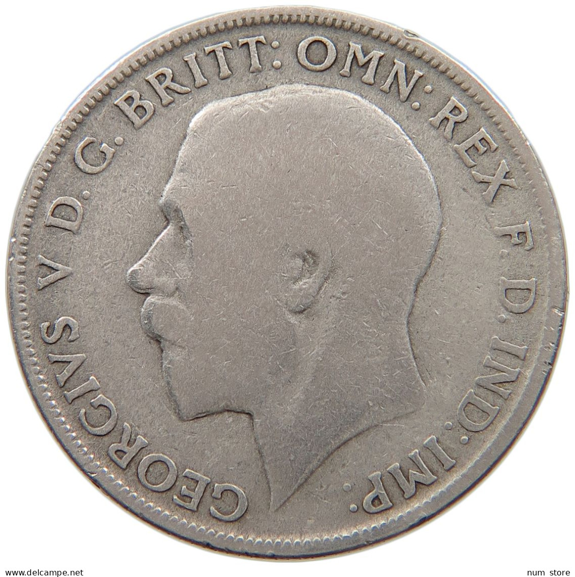 GREAT BRITAIN FLORIN 1921 George V. (1910-1936) #c081 0681 - J. 1 Florin / 2 Schillings