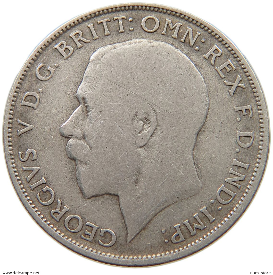 GREAT BRITAIN FLORIN 1921 George V. (1910-1936) #t111 0067 - J. 1 Florin / 2 Shillings