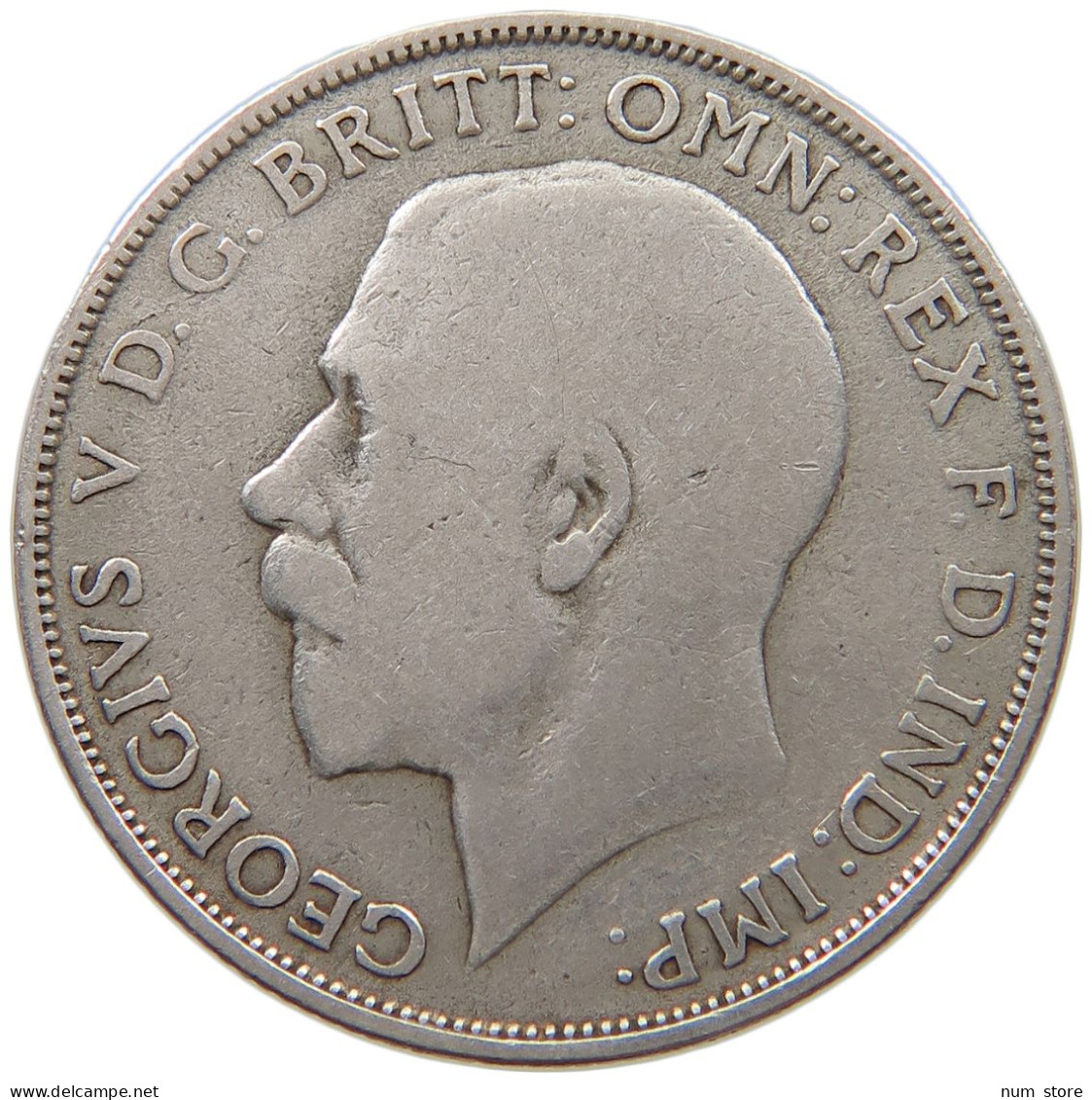 GREAT BRITAIN FLORIN 1922 George V. (1910-1936) #a057 0581 - J. 1 Florin / 2 Schillings