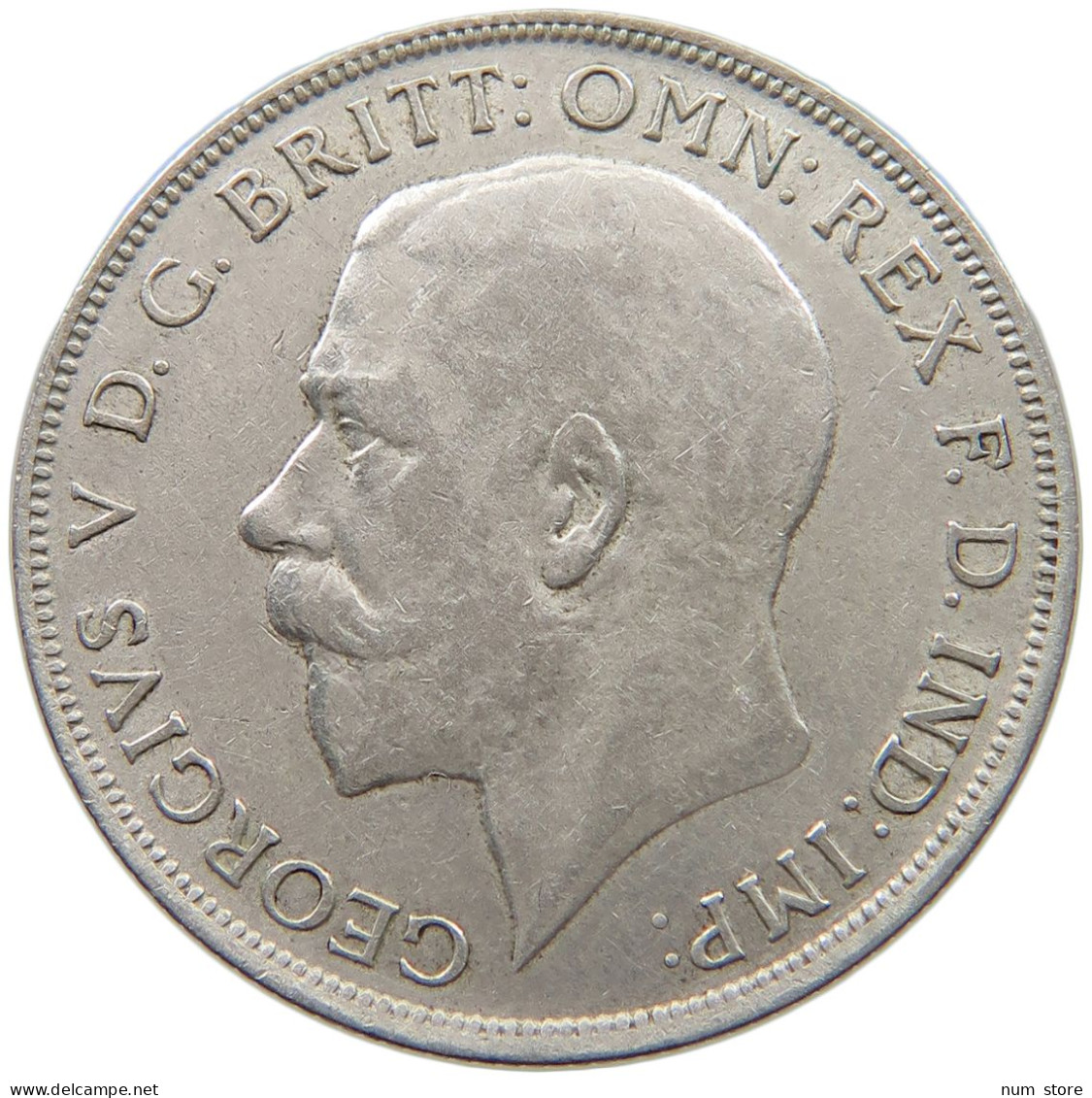 GREAT BRITAIN FLORIN 1921 George V. (1910-1936) #c003 0029 - J. 1 Florin / 2 Shillings