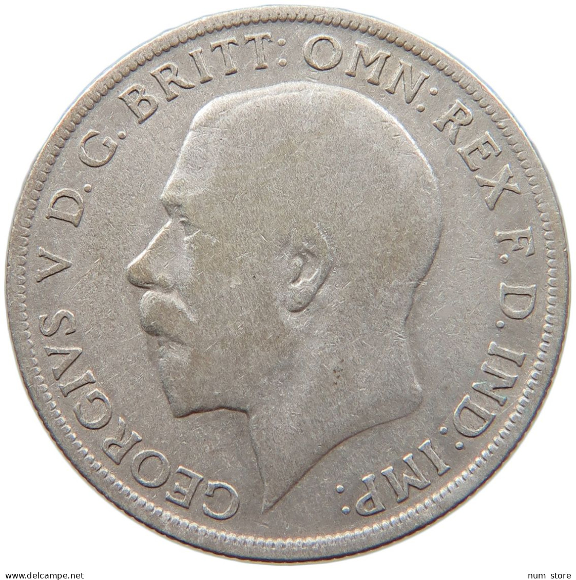 GREAT BRITAIN FLORIN 1921 George V. (1910-1936) #c068 0375 - J. 1 Florin / 2 Schillings