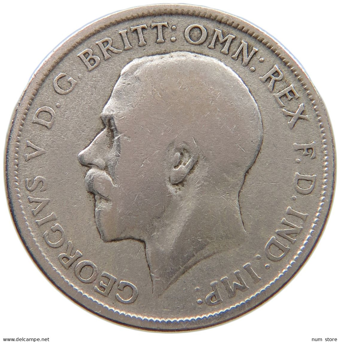 GREAT BRITAIN FLORIN 1920 George V. (1910-1936) #a057 0579 - J. 1 Florin / 2 Shillings