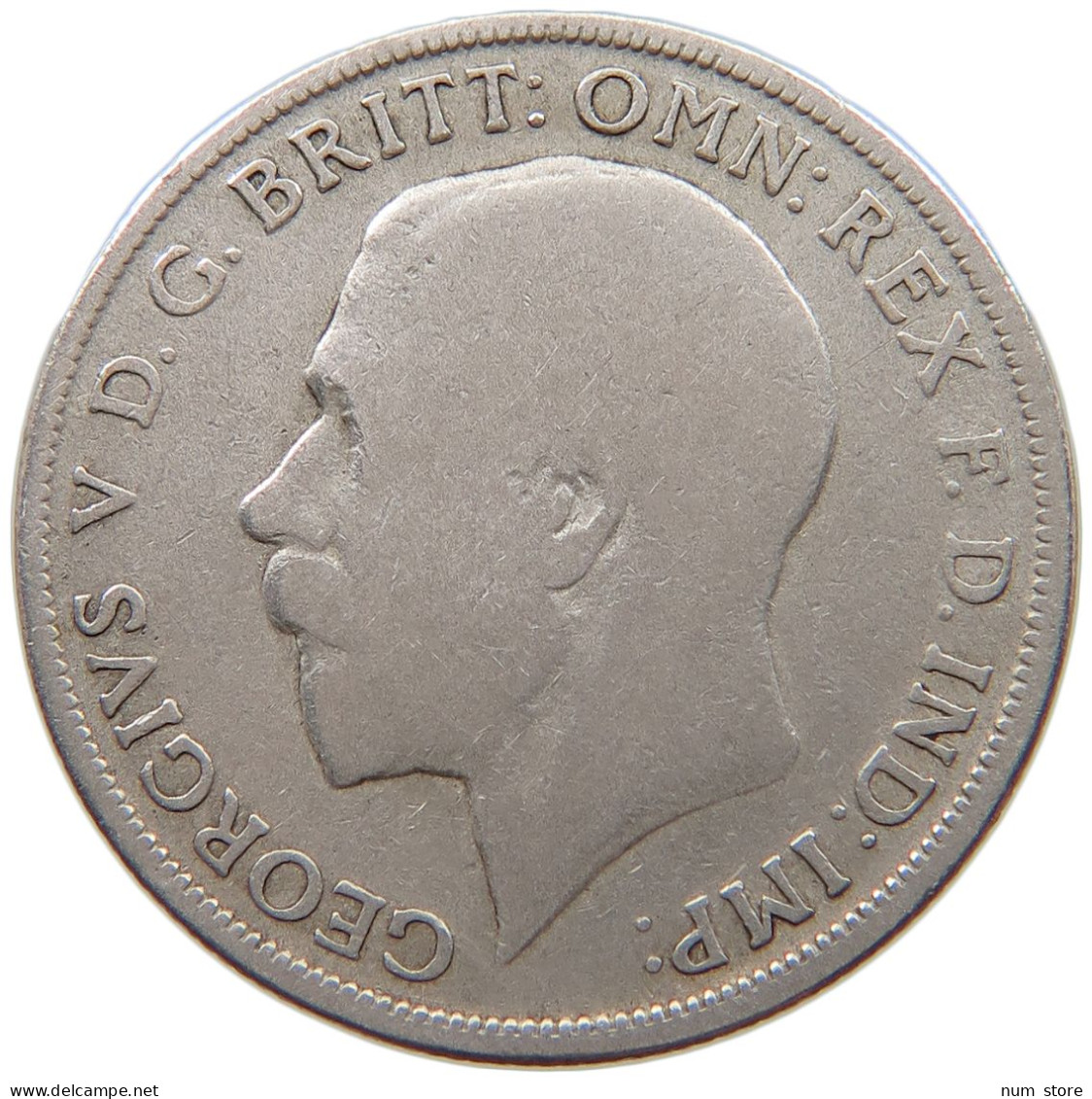 GREAT BRITAIN FLORIN 1921 George V. (1910-1936) #a057 0585 - J. 1 Florin / 2 Schillings