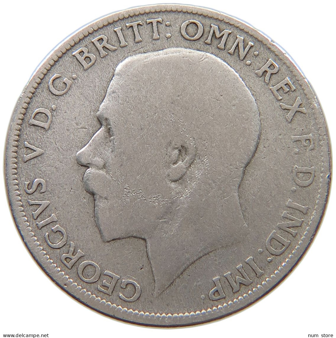 GREAT BRITAIN FLORIN 1921 George V. (1910-1936) #a057 0583 - J. 1 Florin / 2 Shillings