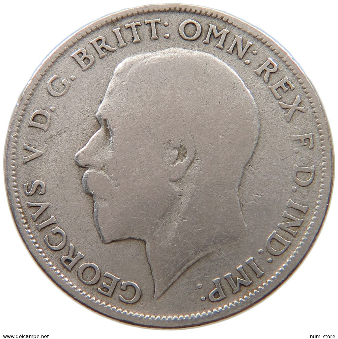 GREAT BRITAIN FLORIN 1921 George V. (1910-1936) #a057 0573 - J. 1 Florin / 2 Schillings