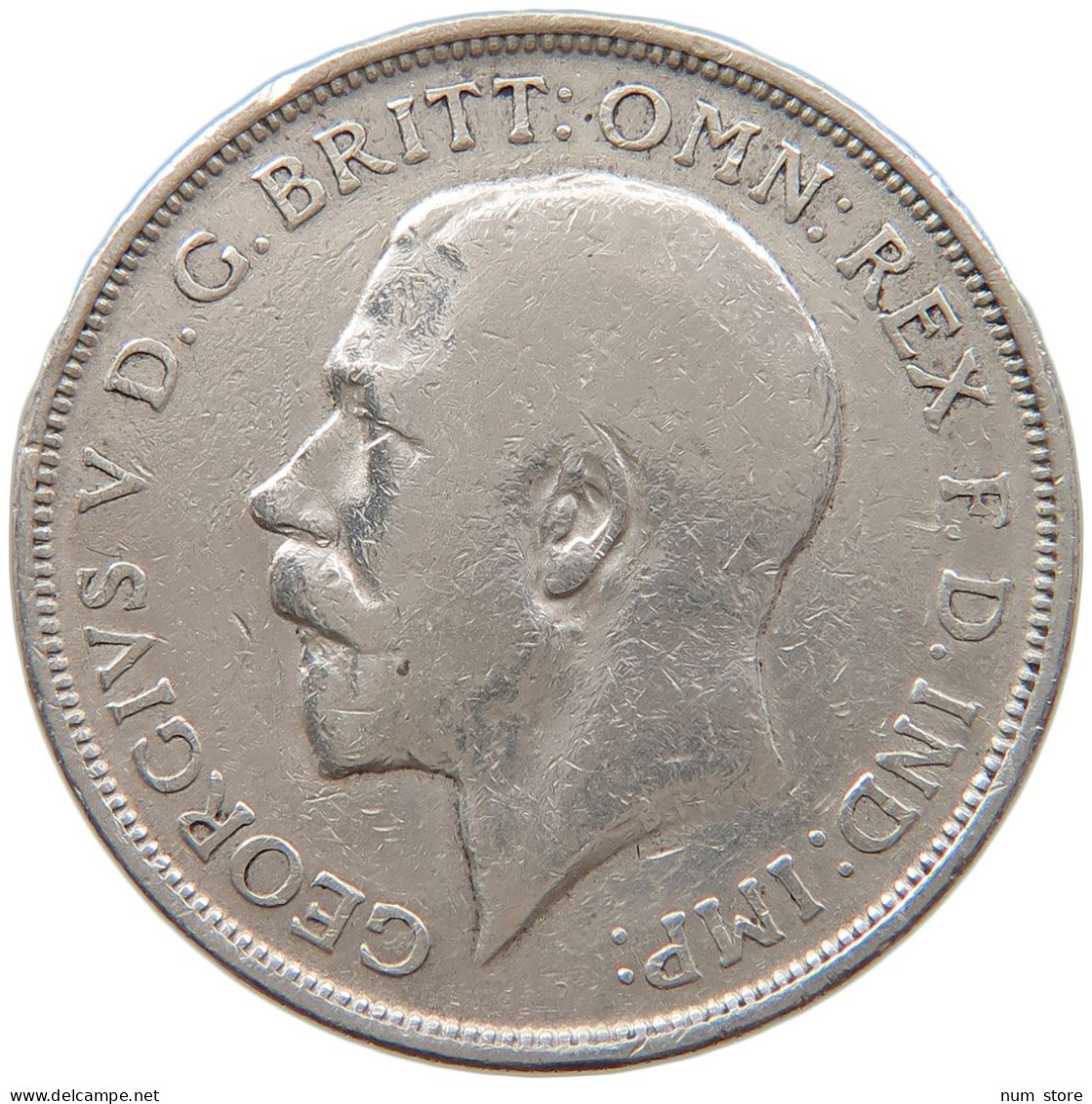 GREAT BRITAIN FLORIN 1916 George V. (1910-1936) #s031 0041 - J. 1 Florin / 2 Shillings