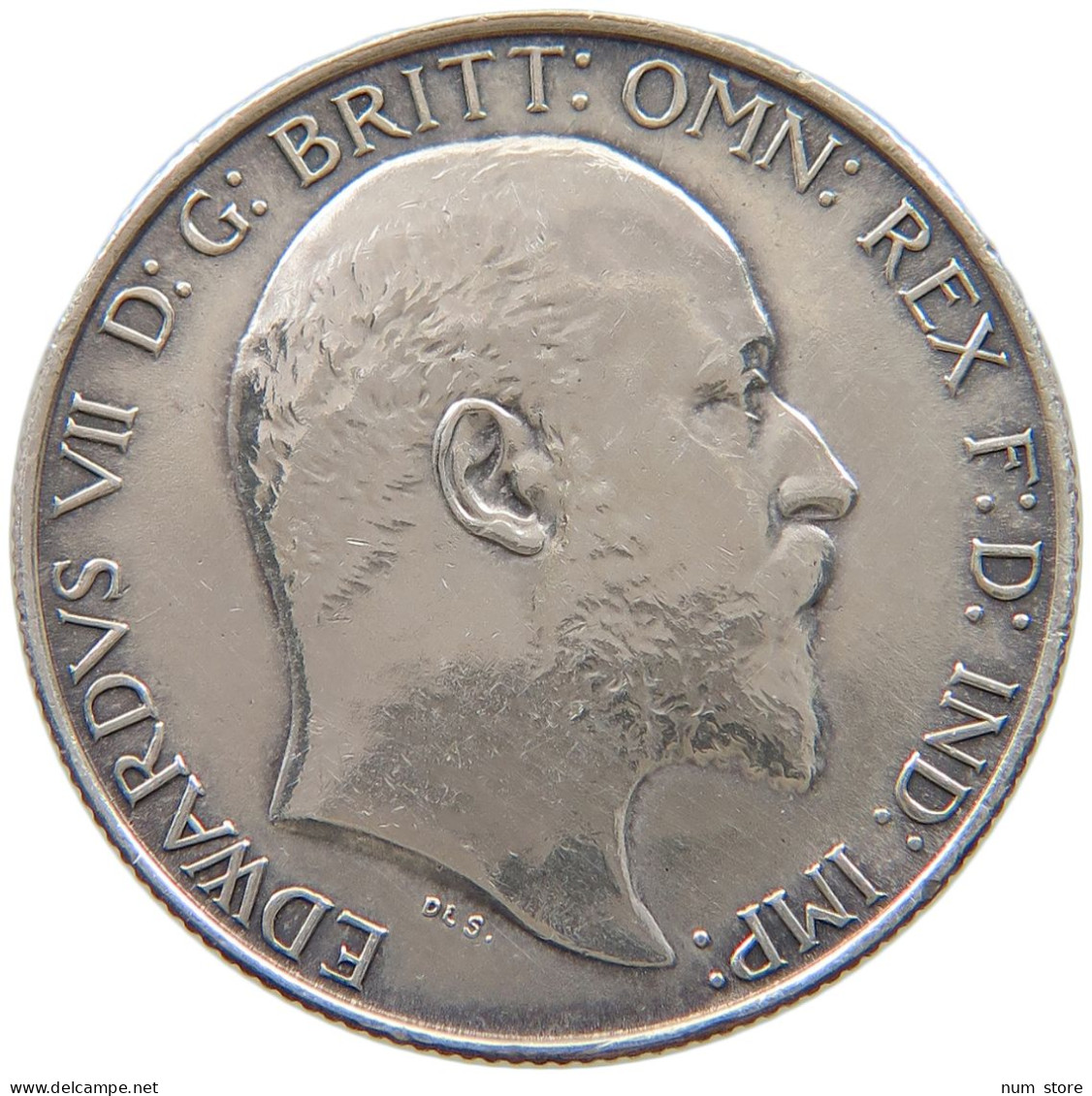 GREAT BRITAIN FLORIN 1902 Edward VII., 1901 - 1910 #t107 0265 - J. 1 Florin / 2 Schillings