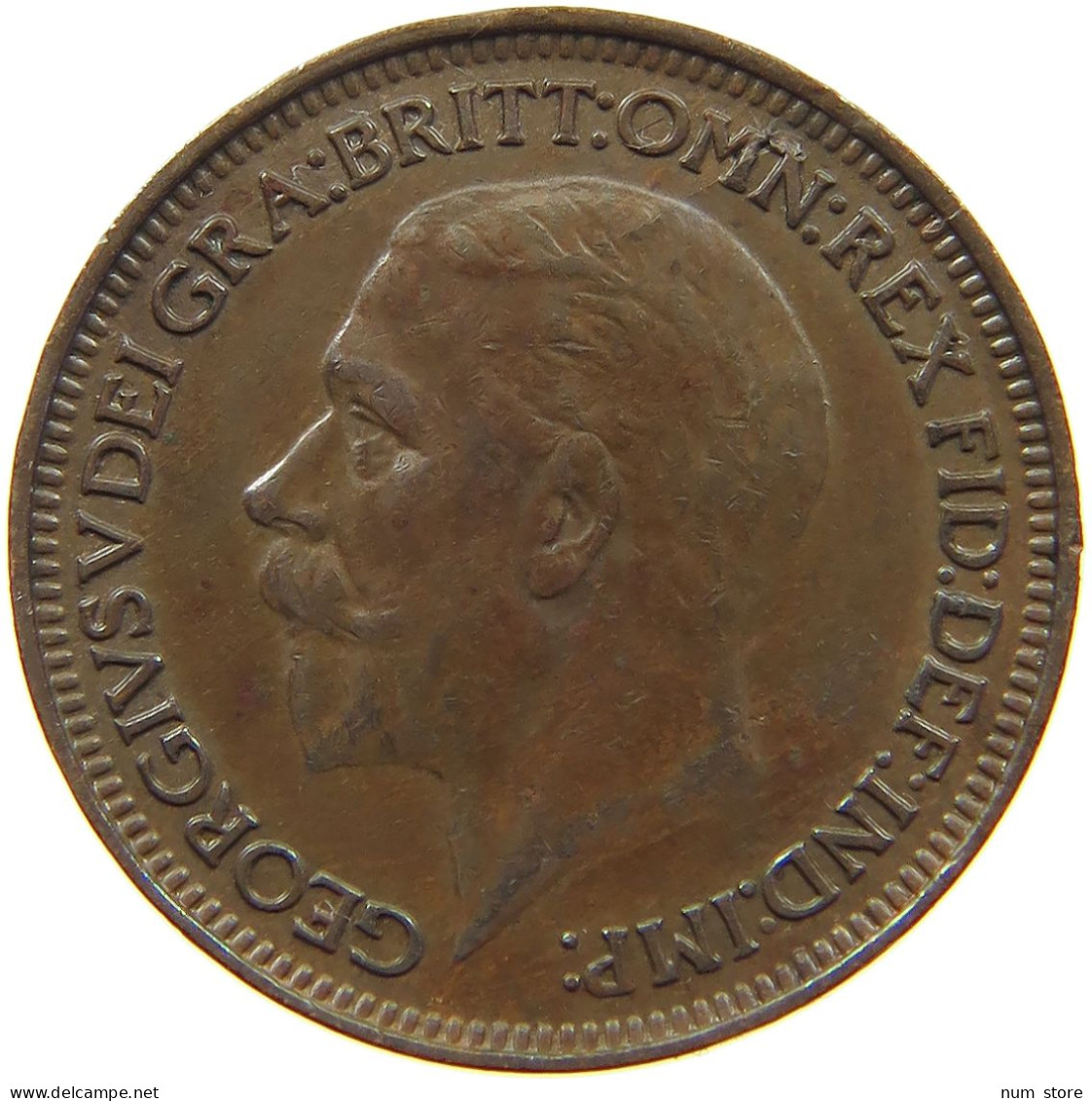 GREAT BRITAIN FARTHING 1931 George V. (1910-1936) #a093 0321 - B. 1 Farthing