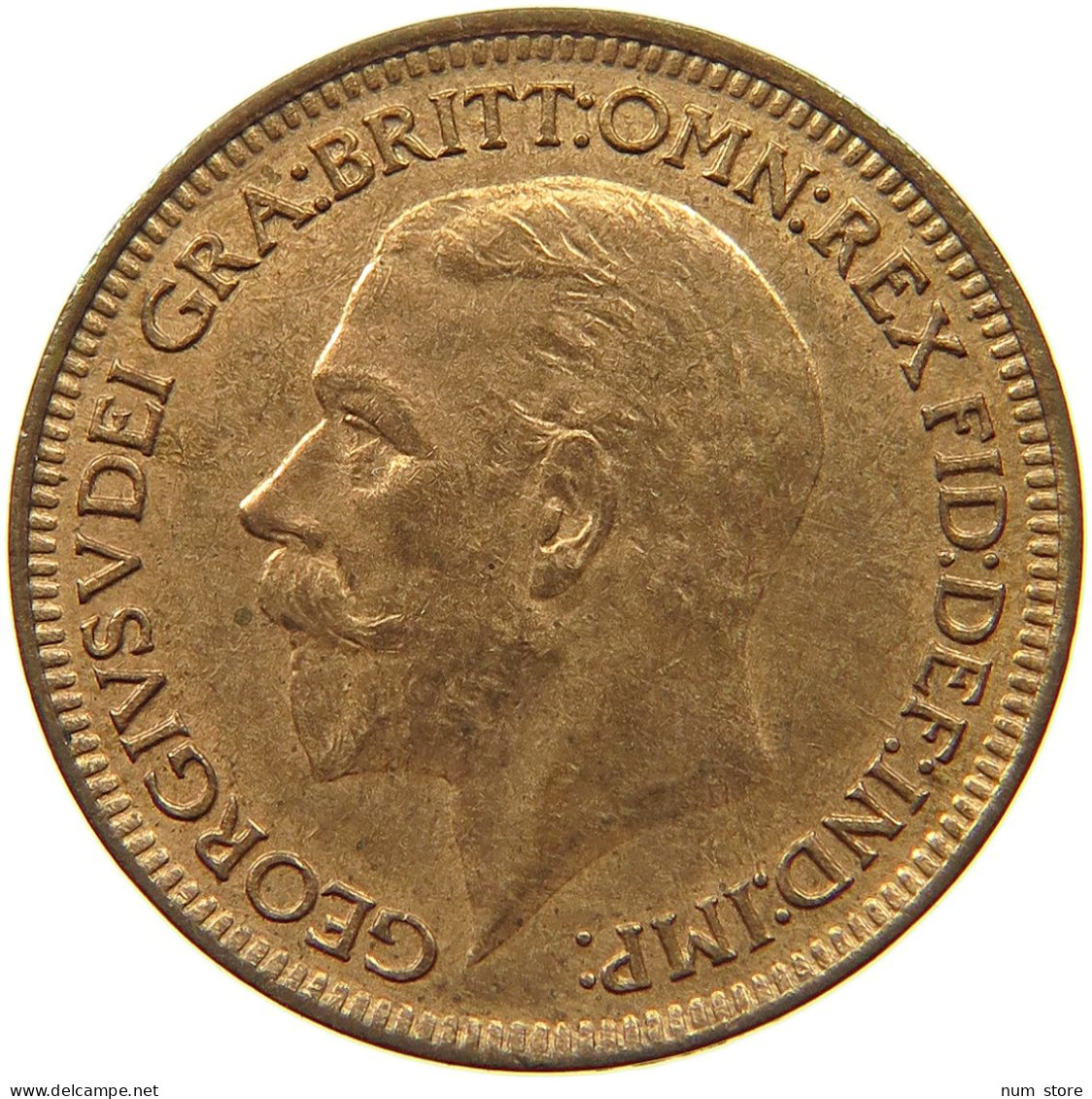 GREAT BRITAIN FARTHING 1932 George V. (1910-1936) #t058 0559 - B. 1 Farthing