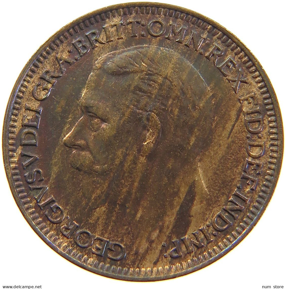 GREAT BRITAIN FARTHING 1932 George V. (1910-1936) #c064 0107 - B. 1 Farthing