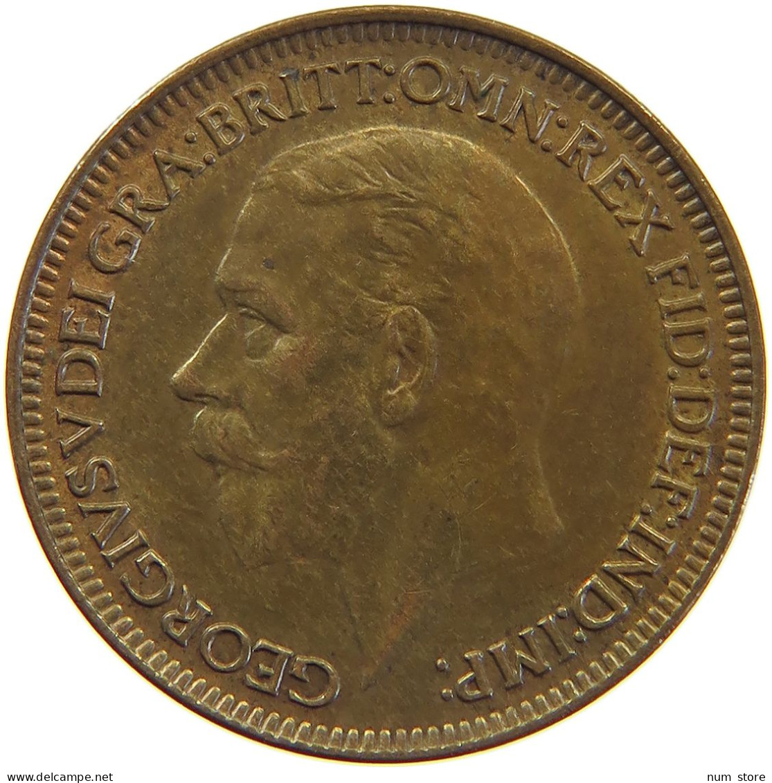 GREAT BRITAIN FARTHING 1932 George V. (1910-1936) #c050 0323 - B. 1 Farthing