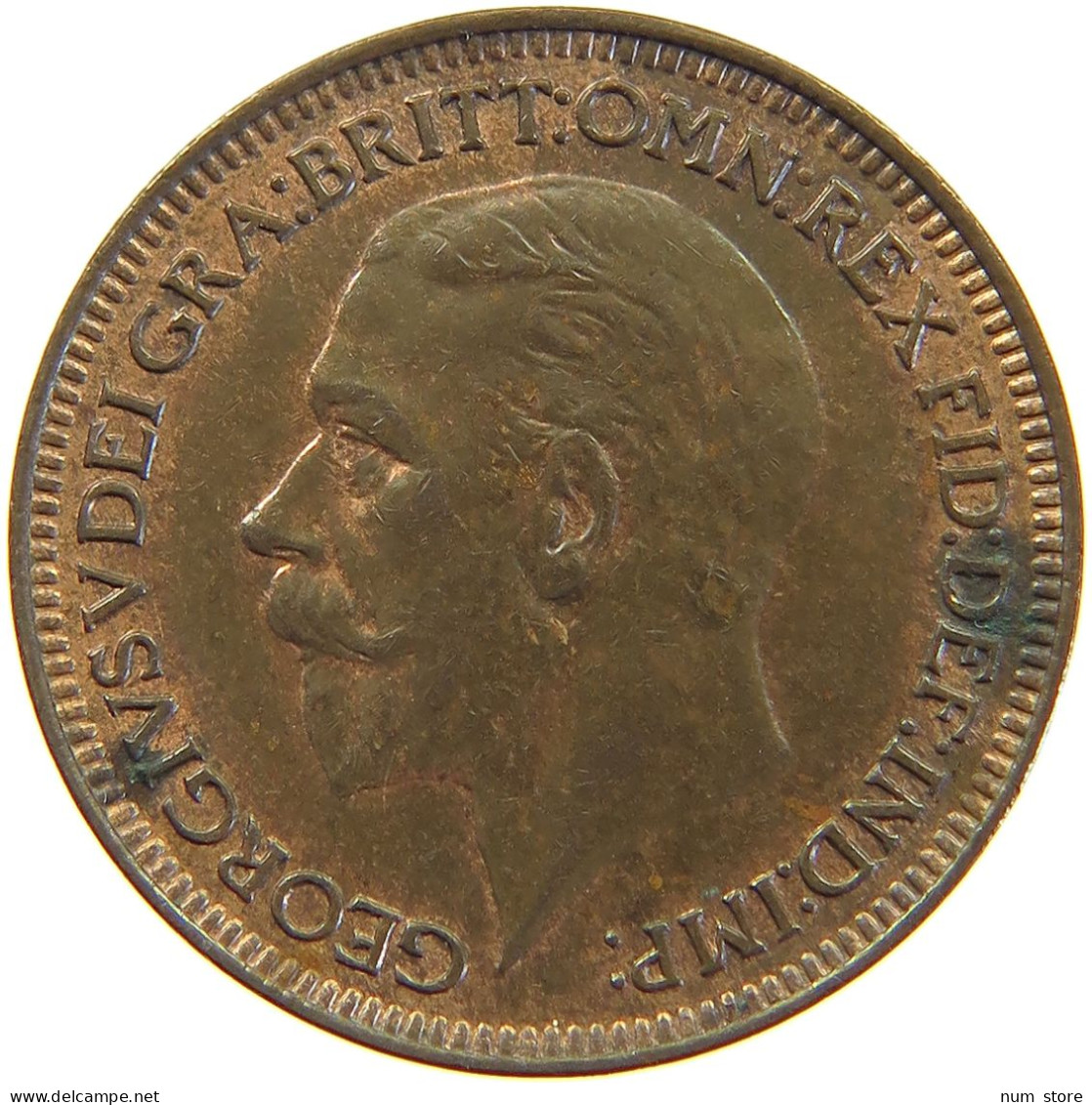 GREAT BRITAIN FARTHING 1931 George V. (1910-1936) #c050 0369 - B. 1 Farthing