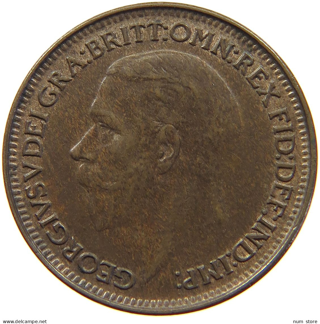 GREAT BRITAIN FARTHING 1926 George V. (1910-1936) #c063 0751 - B. 1 Farthing